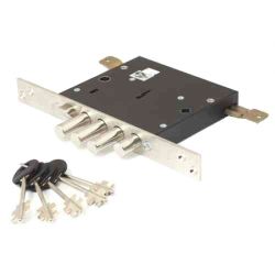 Замок врезной МЕТТЭМ ЗВ9 144.1.0 (удлин.лиц.планк.) универ.