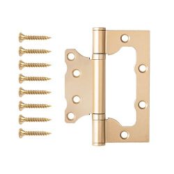 Петля накладная Code Deco 100x75x2,5 B2 GMS сатин.золото