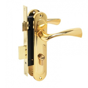 Замок врезной БУЛАТ ЗВ4-1.70.03.05 НОМОС золото