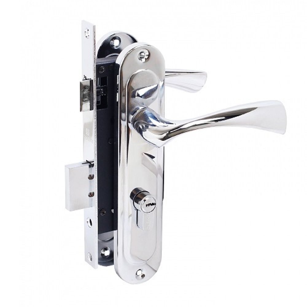 Замок врезной БУЛАТ ЗВ4-1.70.03.04 Номос хром