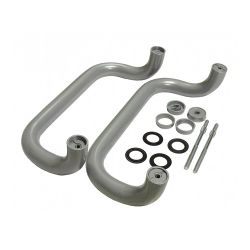 Комплект офисных ручек WDP 300/30 серая RAL9006