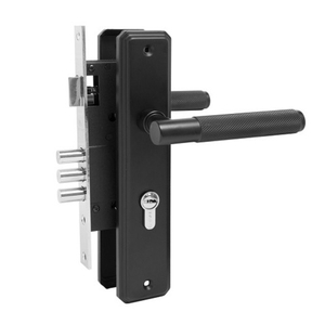 Замок врезной БУЛАТ ЗВ4-3.70.02.02 ФЕРОНА черный