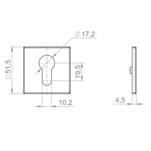 Накладка ARMADILLO CYLINDER ET.K.YM MWSC-33 итальянский тисненный /62239/
