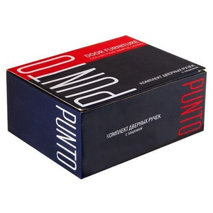 Ручка защелка PUNTO 6020 AC-B (фик.) медь /34631/