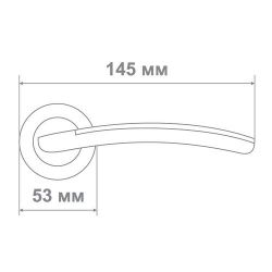 Ручка Медио 41D BCF золотая бронза