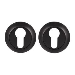 Накладка под цилиндр AJAX ET JR BL-24 черный /43401/