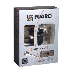Замок врезной FUARO SET F9011 AB бронза /27059/
