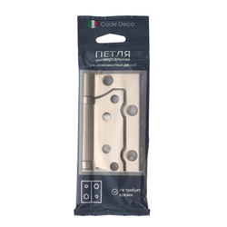 Петля накладная Code Deco 100x75x2,5 B2 CRM хром матовый