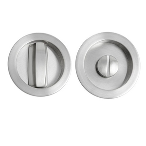 Ручки для раздвижных дверей с замком RENZ INSDH-BK 603 SN мат.никель