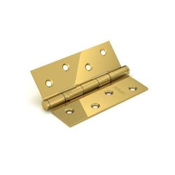 Петля дверная универсальная FUARO 2BB 100x75x2,5 PB золото