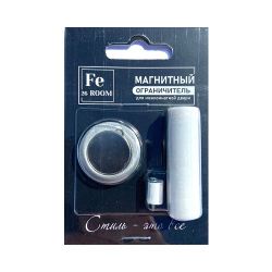 Упор дверной скрытый магнитный FeROOM RAL 9022 (серый)