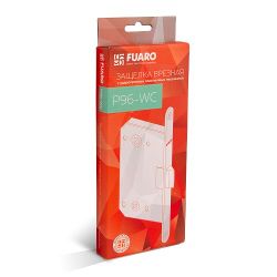 Защелка врезная FUARO P96WC-50 GR графит /35475/