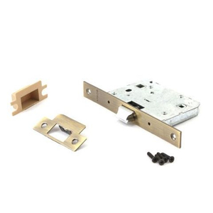 Защёлка врезная с фиксацией APECS 5600-WC AB бронза