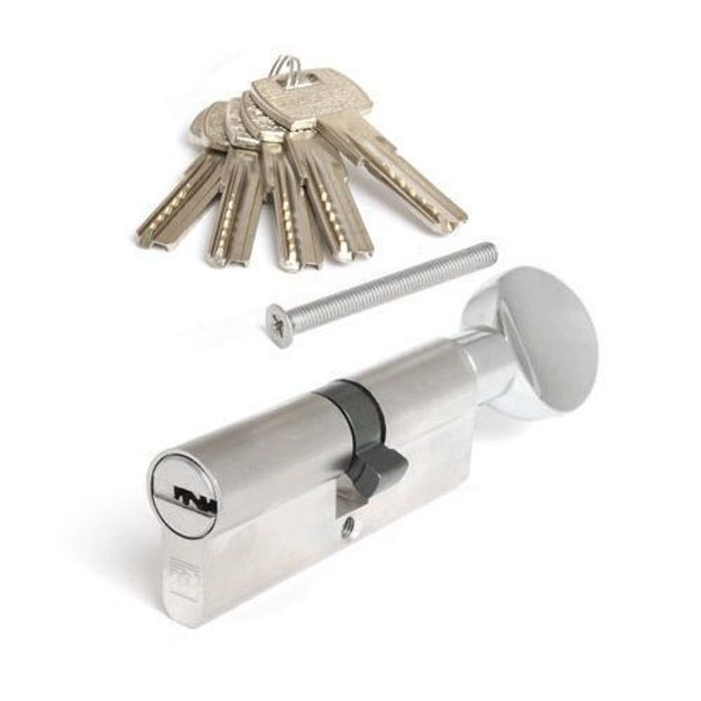 Цилиндровый механизм с вертушкой APECS Premier RT-68 (31/37C)-C NI никель