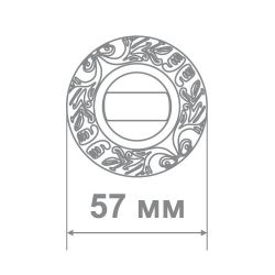 Накладка дверная Locker Q58 BAT GPW бежевый/золото