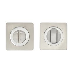 Ручка поворотная VETTORE BK 0605 SN/CP мат.никель/хром