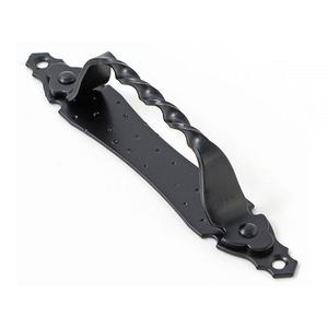 Ручка-скоба НОЭЗ РС80-SL черный матовый "Декор 1"