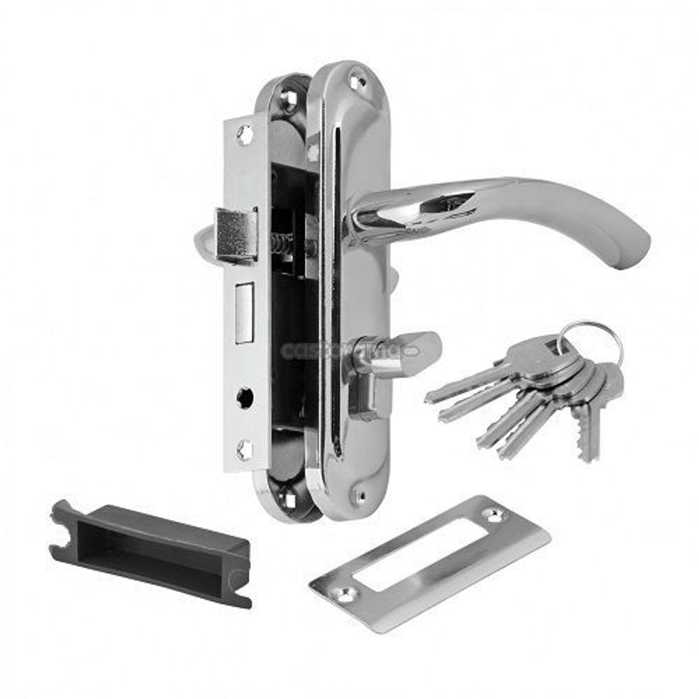 Замок врезной AVERS 0827/60-C NI никель