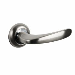 Ручка раздельная FUARO CAVA SN/CP-3 мат.никель/хром (квадрат 165) /62501/