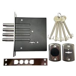 Замок врезной верхний на кит. дверь LEKSA 2082А