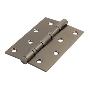 Петля дверная универсальная PALLINI PH 100x70x2,5 4BB SBN матовый черный никель (1шт.)