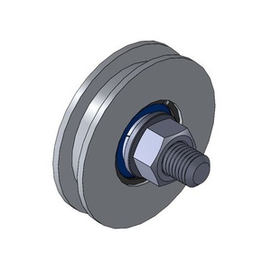 Ролик металл d-50 бельевой без скобы