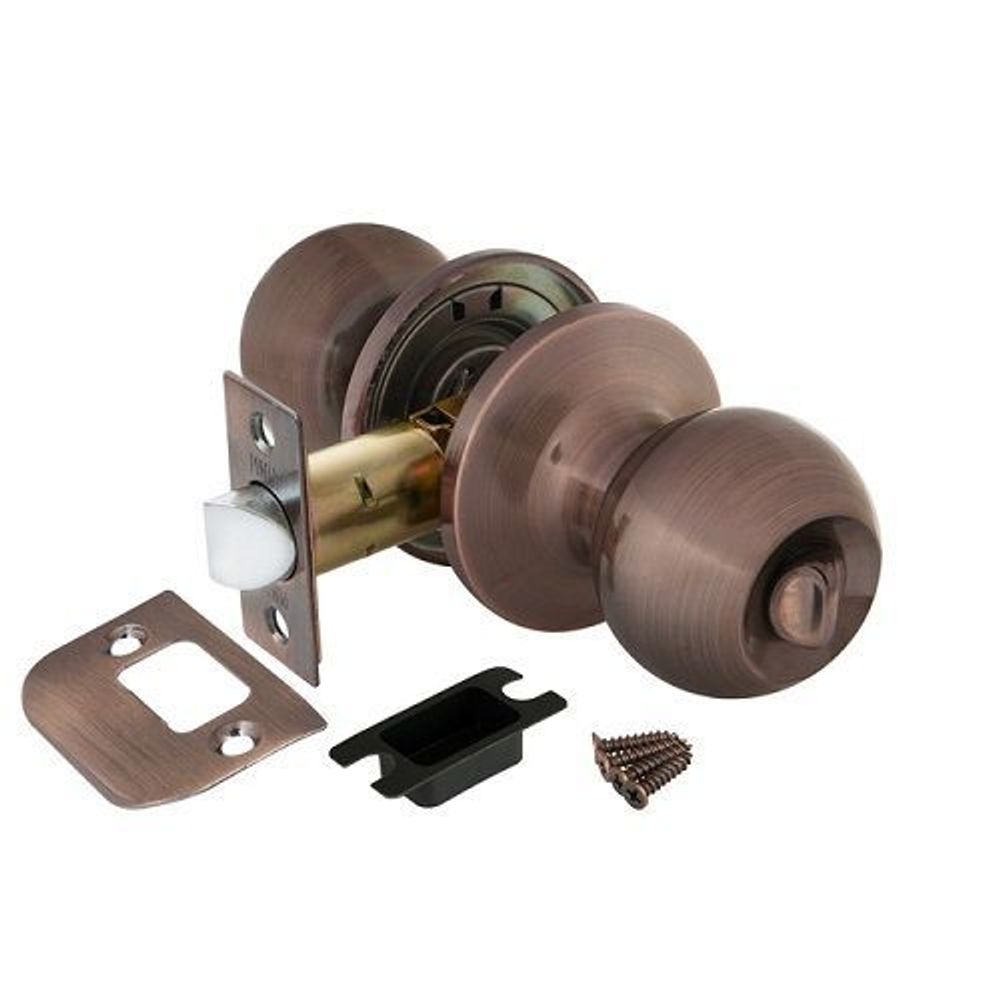 Ручка защелка PUNTO 6072 AC-B (фик.) медь /25209/