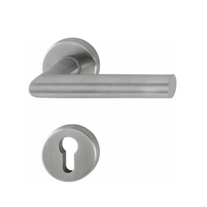 Нажимной гарнитур НОРРЕ E1400Z/42KV/42KVS (Amsterdam) PZ F69 (нержавеющая сталь матовая)