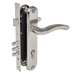 Замок врезной APECS 2227/60 NI/NIS никель/сатин