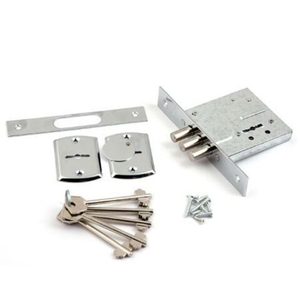 Замок врезной сувальдный AVERS R12/S6 CR хром