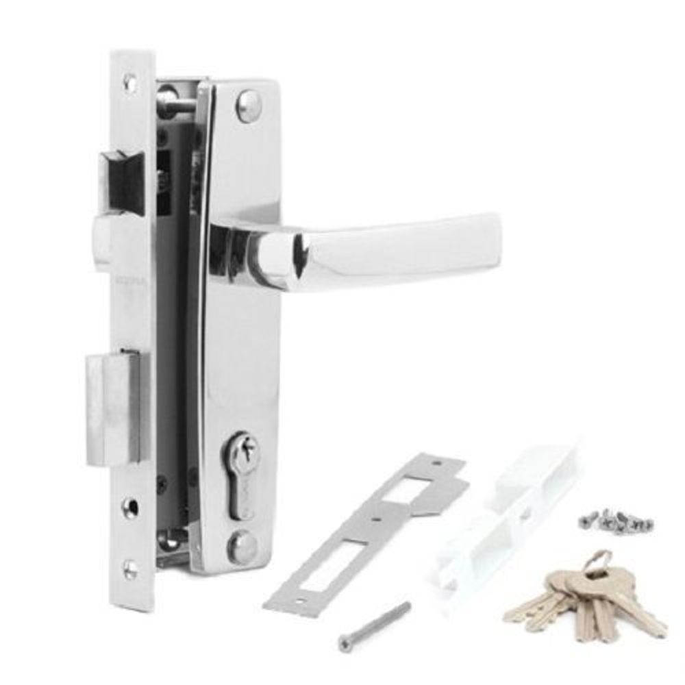 Замок врезной APECS 1330/60 CR хром