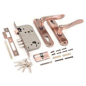 Замок врезной АЛЛЮР 102/3 AC ст.медь