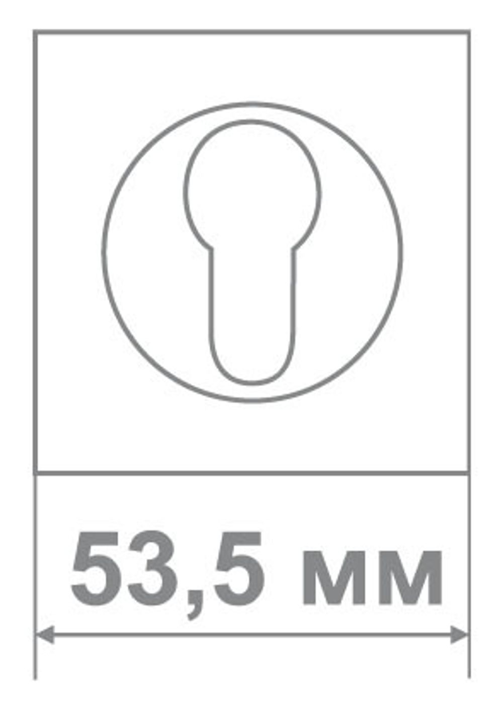 Накладка МЕДИО L09 ENT TSC/CP мат.хром/хром