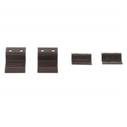 Кронштейн металл. 10мм д/МС комплект (4шт.) коричневый