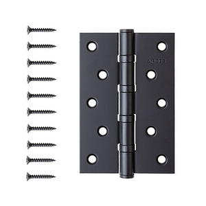 Петля дверная APECS 120x80-B4 Steel BLM черный матовый (1шт)