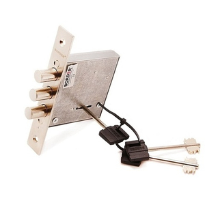 Замок врезной ПРОСАМ 70900 ЗВ8-8Д/13 (3риг) планка /20827/