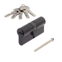 Цилиндровый механизм APECS SM-60 BLM матовый черный