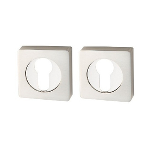 Накладка под цилиндр PUERTO ET AL 02 SN/NP (никель матовый/никель блестящий)