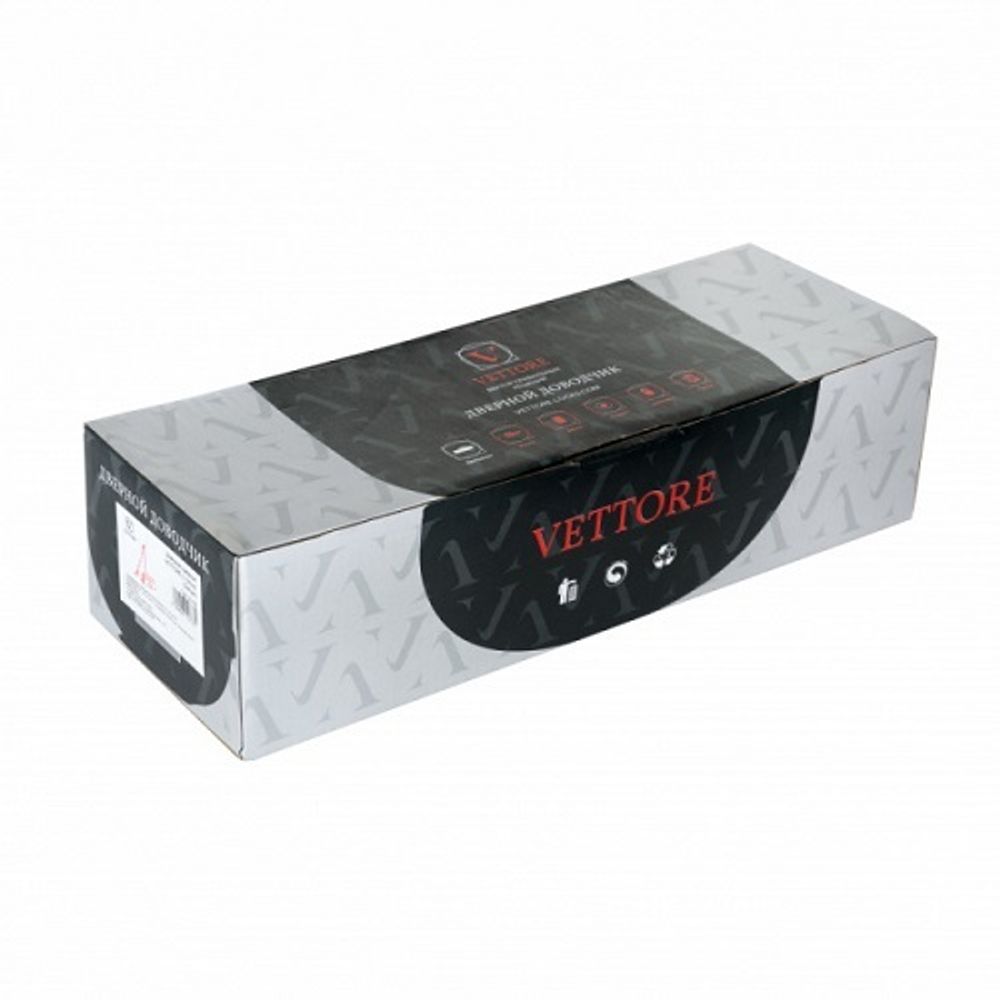 Доводчик дверной VETTORE C-100 W (белый)