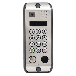 Вызывная видеопанель ELTIS DP5000.B2-KEDC43 (нерж.) блок вызова для домоф. комплексов ELTIS 5000