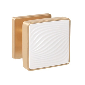 Ручка раздельная PUNTO GIPNOZ EST.Q52 SSG/WH-39 сатин.золото/белый /60427/