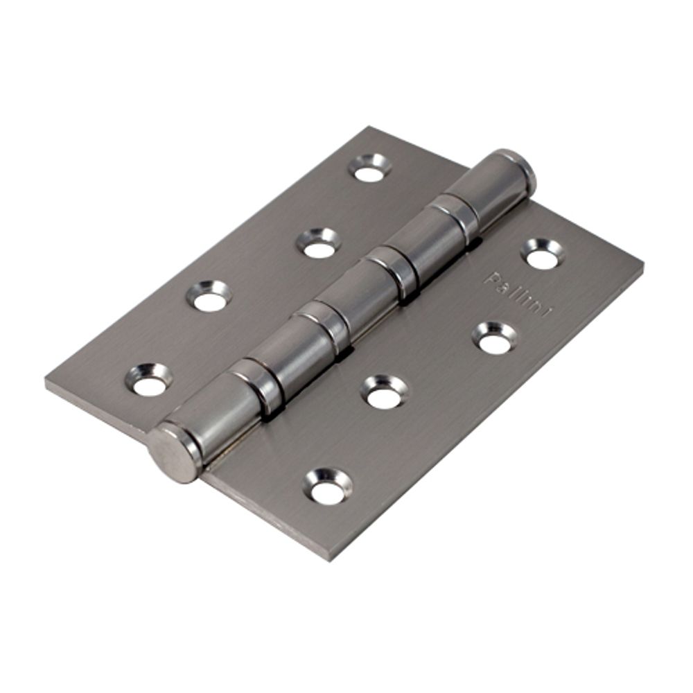 Петля дверная универсальная усиленная PALLINI PH-3 100x70x3 4BB SN матовый никель (1шт.)