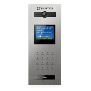 Вызывная видеопанель TANTOS EasyBuild IP панель, угол обзора 130, IP64, EM-Marine или пароль