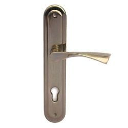 Ручка на планке "Leksa" HP-85.0423 (Бронза)