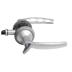 Замок с ручкой HOPPE HCS A1530 SK/OL WC F1-2 (серебристый)