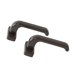 Нажимной гарнитур раздельный Elementis + 2 накладки на цилиндр коричневый