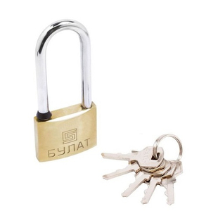 Замок навесной БУЛАТ ВС 1150-01 5кл d8mm