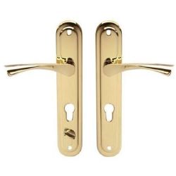 Ручки на планке APECS HP-80.1923-C G R золото правая