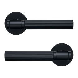 Ручка раздельная ALLUR ART COLLECTION ESTETA BLACK мат.черный