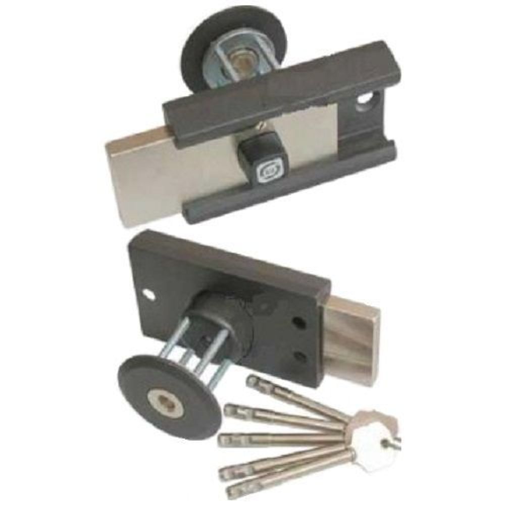 Замок накладной Поливектор-Барьер-4Р